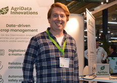 William Simmonds of AgriData Innovations, which now has a system running at Beekenkamp and others.